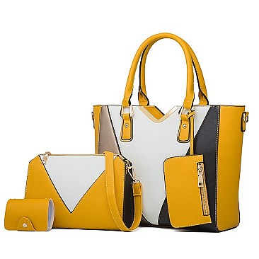 4 in 1 Satchel Classic Handbag