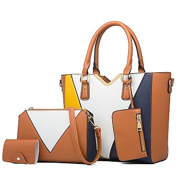 4 in 1 Satchel Classic Handbag