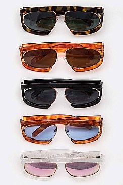 Pack of 12 Pieces Celluloid Frame Iconic Sunglasses LA113-POP8294