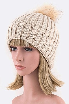 CLASSIC RIB KNIT BEANIE
