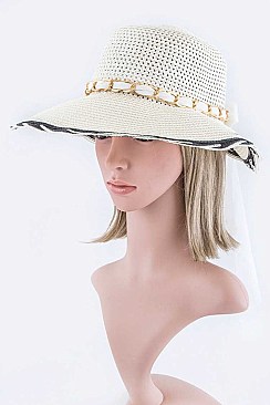 Iconic Layered Brim Fashion Summer Hat LAHT3152