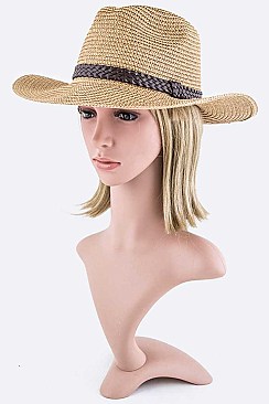 Braided Band Panama Hat LAFHT3153DD