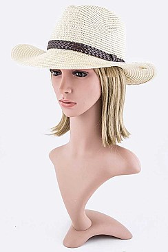 Braided Band Panama Hat LAFHT3153DD