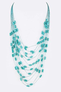 BEADS & NUGGETS LAYER NECKLACE
