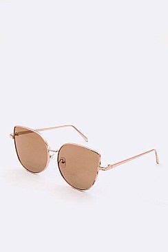 Pack of 12 Pieces Cat Eye Iconic Color Tint Sunglasses LA108-96016C