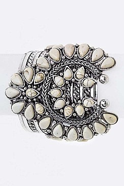 ORNATE BOHO STYLE METAL CUFF