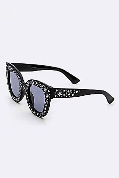 Pack of 12 Pieces Crystal Stars Fashion Sunglasses LA113-POP8014