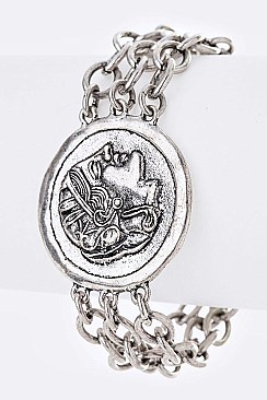 Roman Coin Bracelet LA-12478