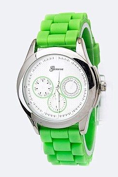 Trendy Fashion Chrono Watch LA-1277