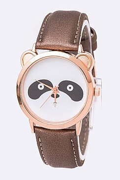 Chic Crystal Panda Fashion Watch LA-1820