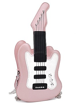 Guitar Design Crossbody Bag