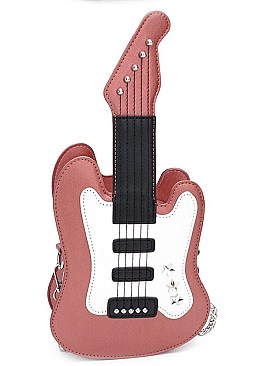 Guitar Design Crossbody Bag