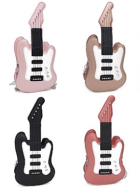 Guitar Design Crossbody Bag