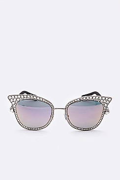 Iconic Austrian Crystal Sunglasses LA14-MSG1182