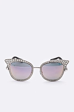 Iconic Austrian Crystal Sunglasses LA14-MSG1182