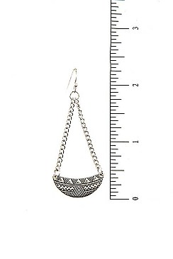 ETCHED TRIBAL BIB NECKLACE SET