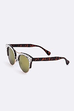 Iconic Austrian Crystal Sunglasses LA14-MSG1058-1