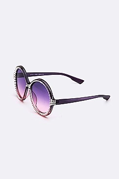 Iconic Purple Ombre Lens Sunglasses LA14-MSG1161