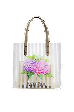 Transparent Clear Tote with POUCH