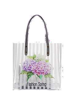 Transparent Clear Tote with POUCH