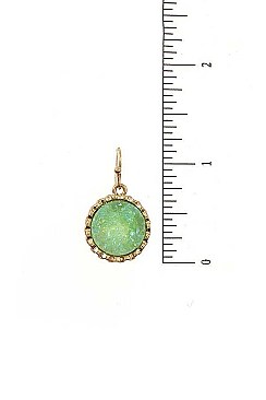 FAUX DRUZY STONE LINK NECKLACE SET
