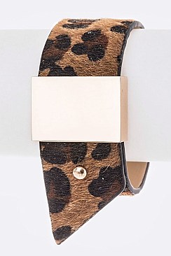 STYLISH LEOPARD PRINT CUFF