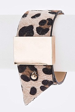 STYLISH LEOPARD PRINT CUFF