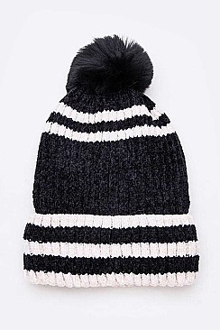 PACK OF 12 COMFY PRE PACK SET BEANIES