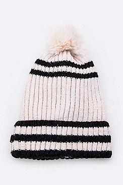 PACK OF 12 COMFY PRE PACK SET BEANIES