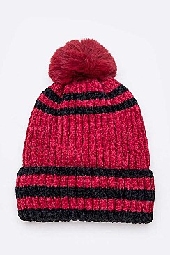 PACK OF 12 COMFY PRE PACK SET BEANIES