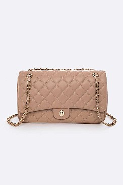 Gorgeous Quilted Classic Shoulder Bag