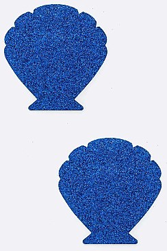 Pack of (12x2Pairs) Shiny Shell Nipple Cover LA-Z68601