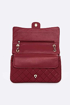 Gorgeous Quilted Classic Shoulder Bag