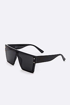 PACK OF 12 MIRROR TINT SHIELD INSPIRED SUNGLASSES