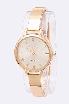 Chic Metal Bangle Fashion Watch LA-8861