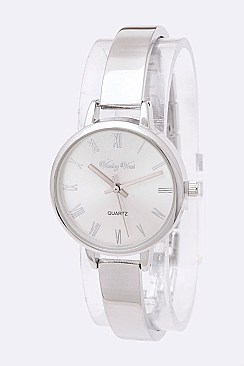 Chic Metal Bangle Fashion Watch LA-8861