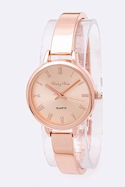 Chic Metal Bangle Fashion Watch LA-8861