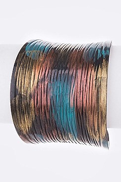 TEXTURED HAND PAINTED CUFF