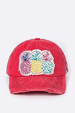 Pineapples Patch Cotton Cap LA-T13PIN01