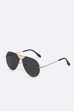 PACK OF 12 LASER CUT AVIATOR SUNGLASSES