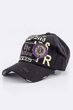 Crystal "Artion" Printed Baseball Cap LA-ARTION