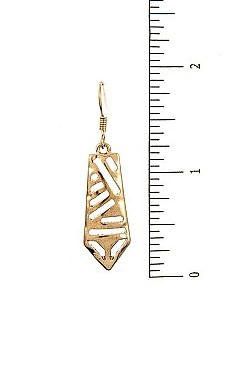 ROPE & FRINGE METAL PENDANT NECKLACE SET