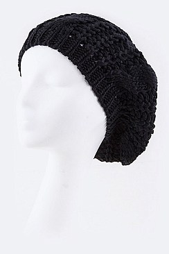 Stylish Cable Knit Fashion Barret LA-WH0256