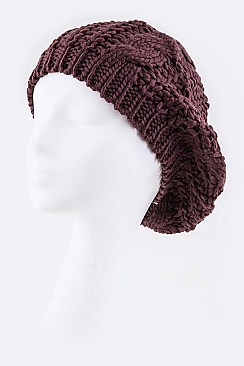 Stylish Cable Knit Fashion Barret LA-WH0256