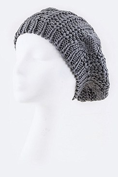 Stylish Cable Knit Fashion Barret LA-WH0256