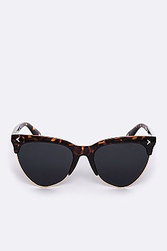 Pack of 12 pieces Iconic Browline Sunglasses LA113-POP8160