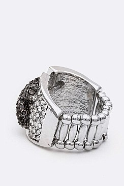 Crystal Cross Iconic Stretch Ring LARB2157