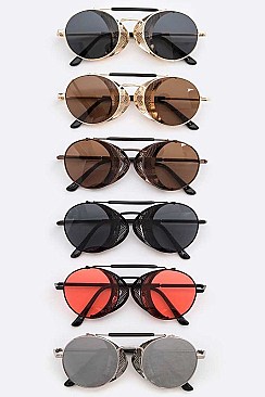 Pack of 12 pieces Iconic Oval Sunglasses LA108-96143