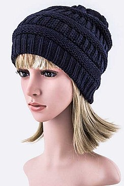 Classy Mix Knit Beanie LA-HA300007DD