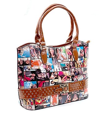 Michelle Obama Belt Accent Satchel